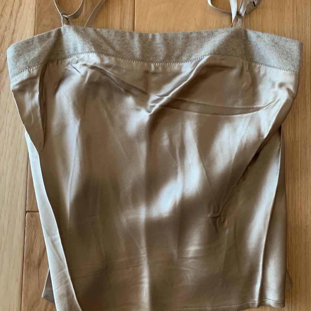 EUC💥HP🎉BCBGMaxAzria Silk/Wool Skirt Cami set 2 - Picture 6 of 12